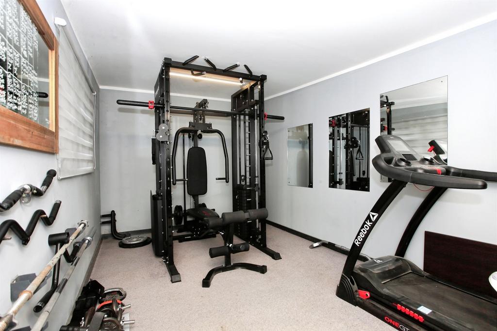 Converted Garage/Gym