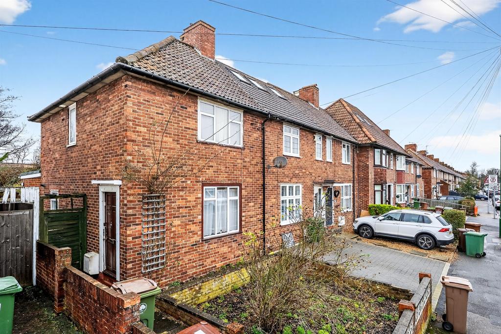 Terraced house exterior