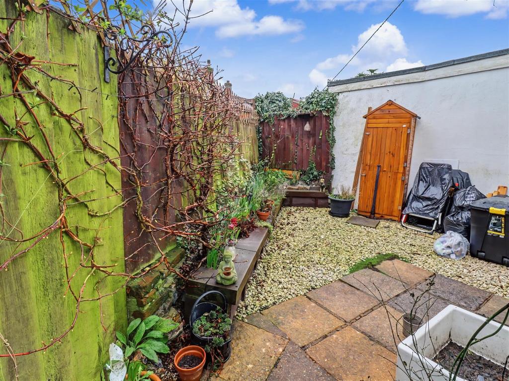 Rear garden