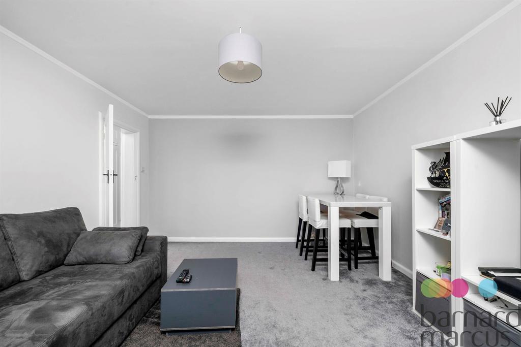 Open-plan living area