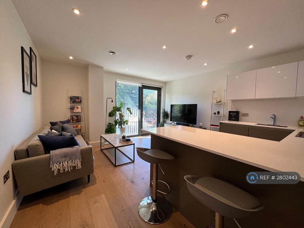 Open Plan Living Room & Kitchen