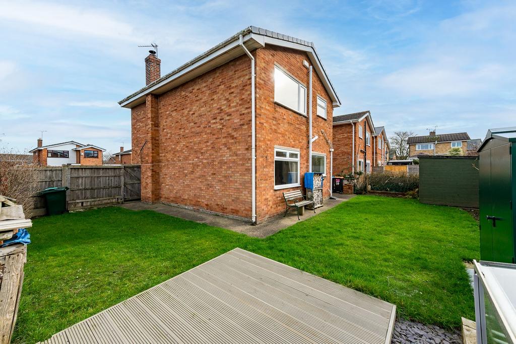 Rear garden