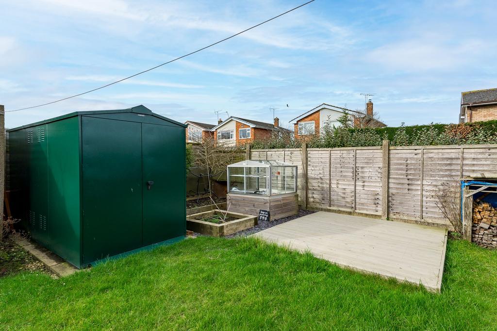 Rear garden