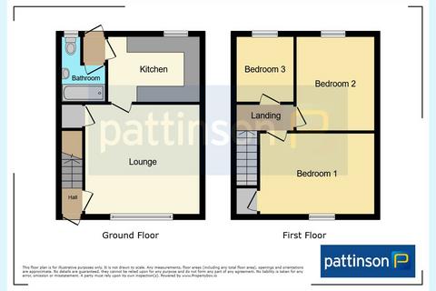 3 bedroom terraced house for sale, James Street, Peterlee, Durham, SR8 3LZ