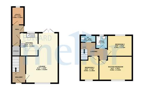 3 bedroom terraced house for sale, The Clough, Brinnington