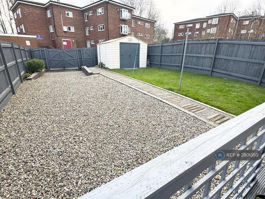 Rear Garden And Shed