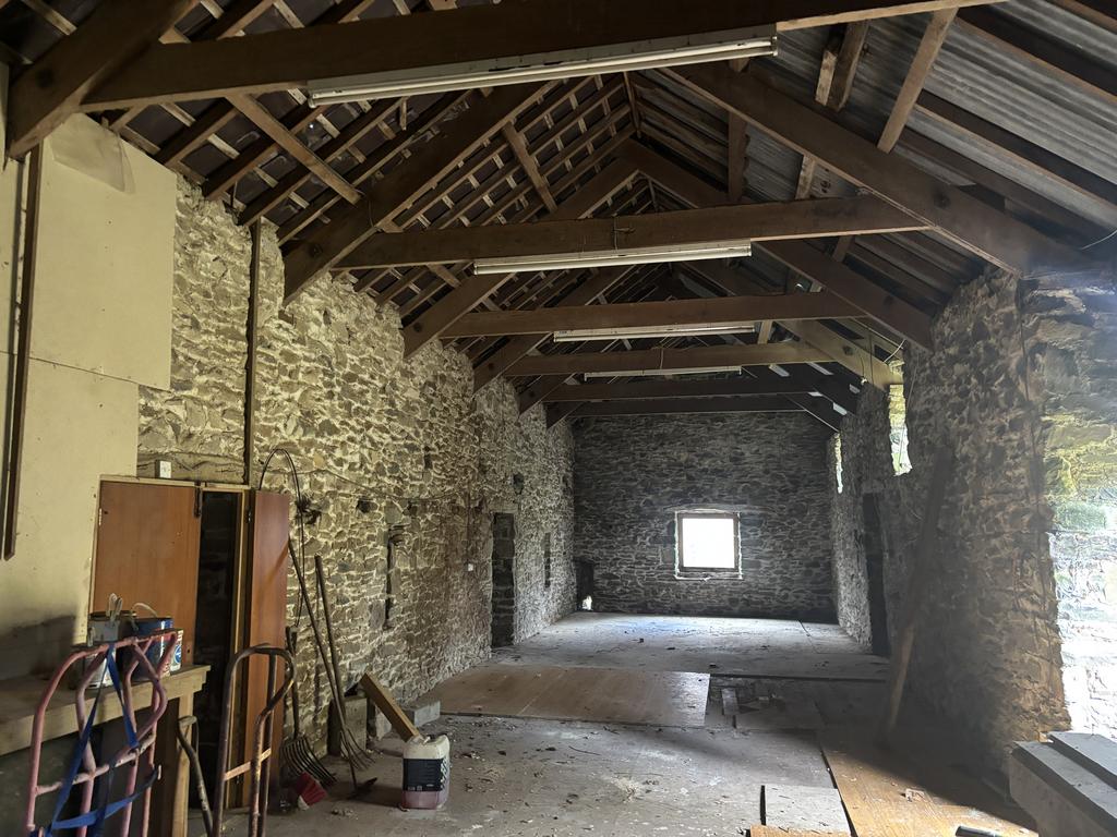 Barn interior