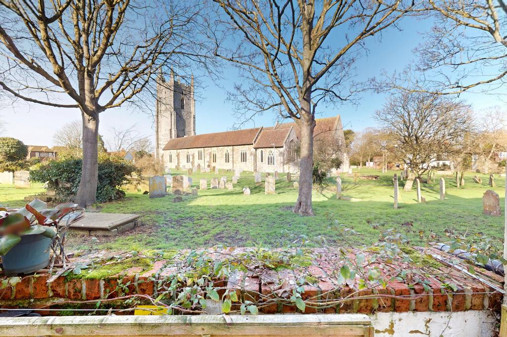 Church yard view