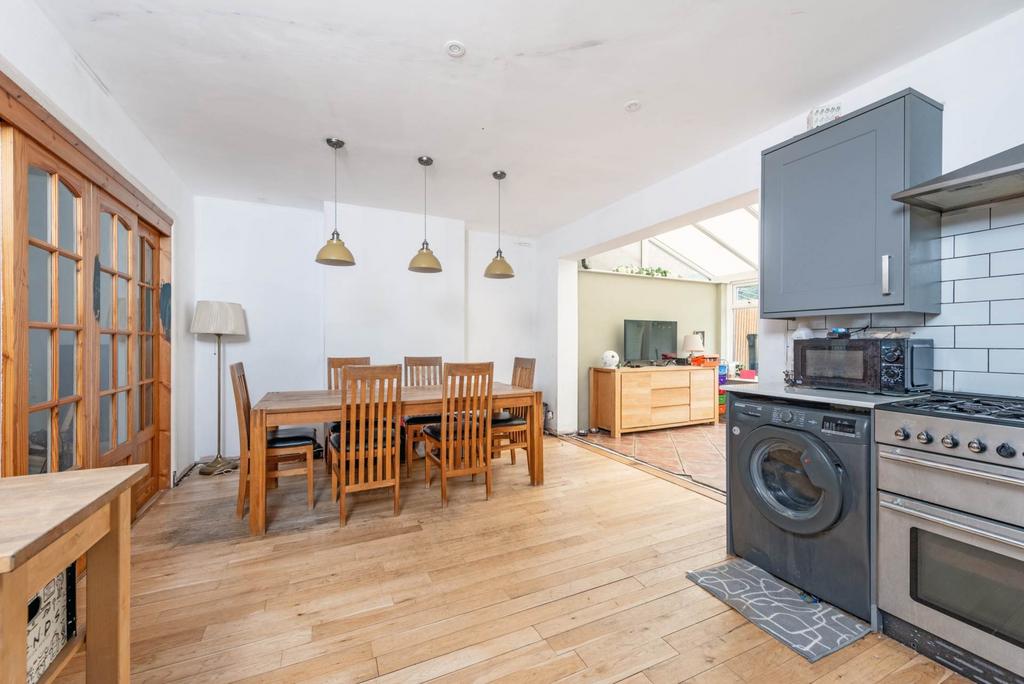 Open-plan living area