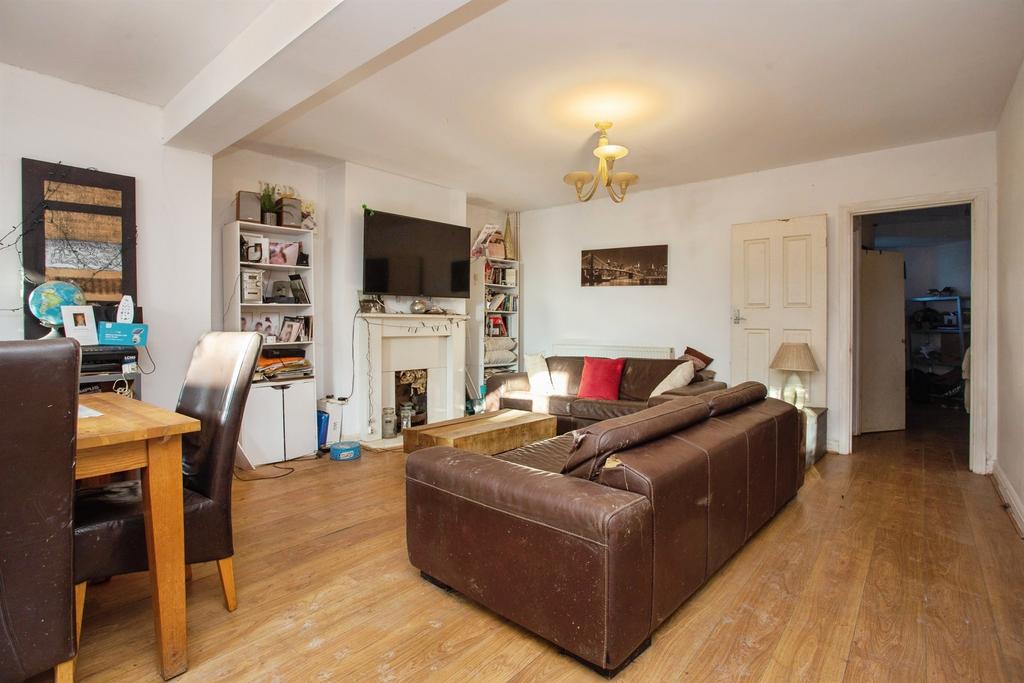 Open-plan living area, open plan living, fireplace