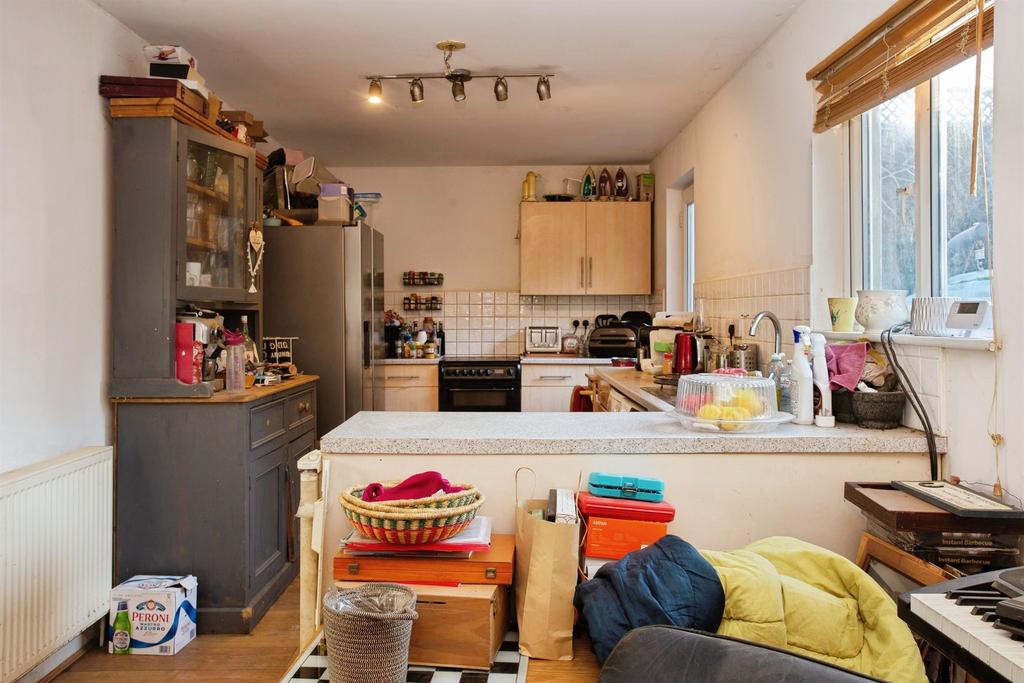 Open-plan living area, open plan living