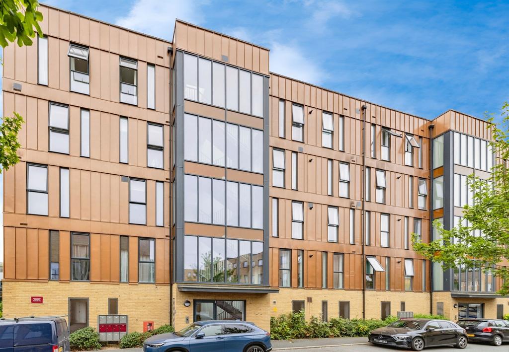 Apartment building facade, block of apartments