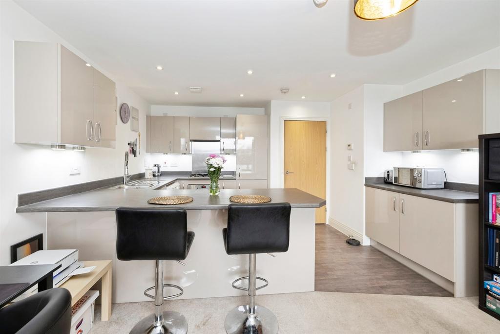 Open-plan living area, open plan living