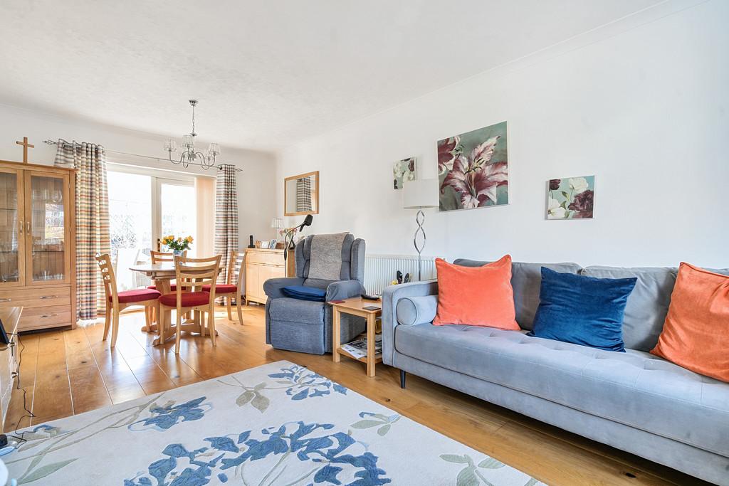 Open plan living area