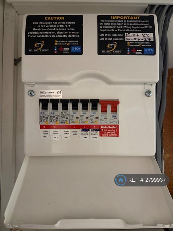 Consumer Unit - Off Peak