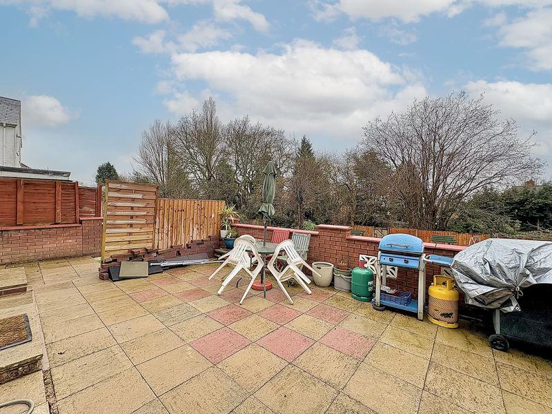Rear garden