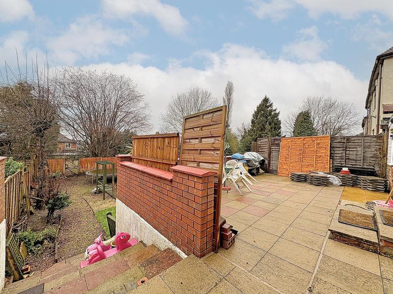 Rear garden
