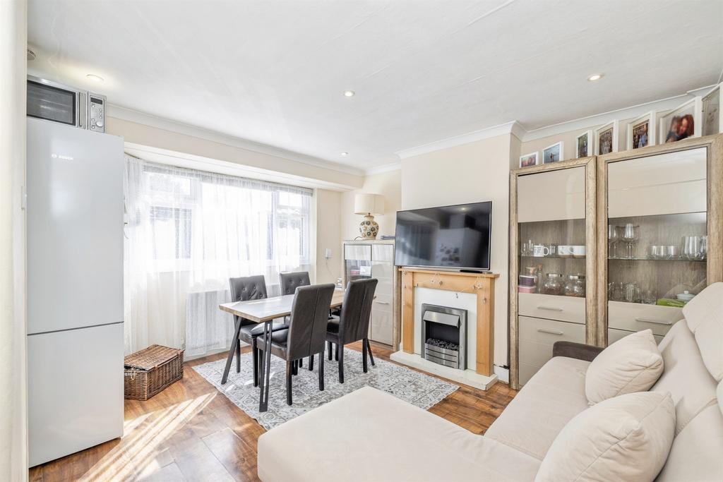 Open-plan living area, open plan living, fireplace