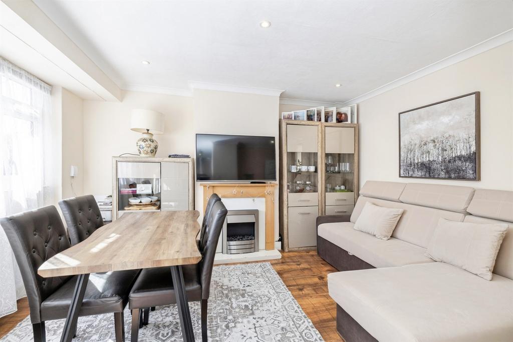 Open-plan living area, open plan living, fireplace