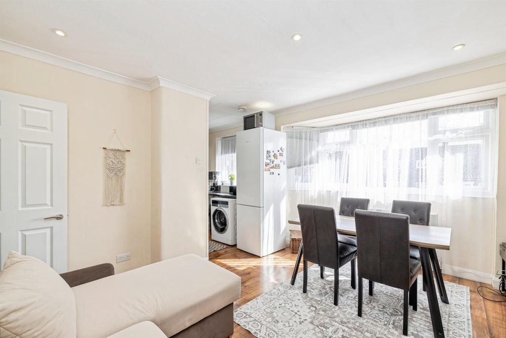 Open-plan living area, open plan living
