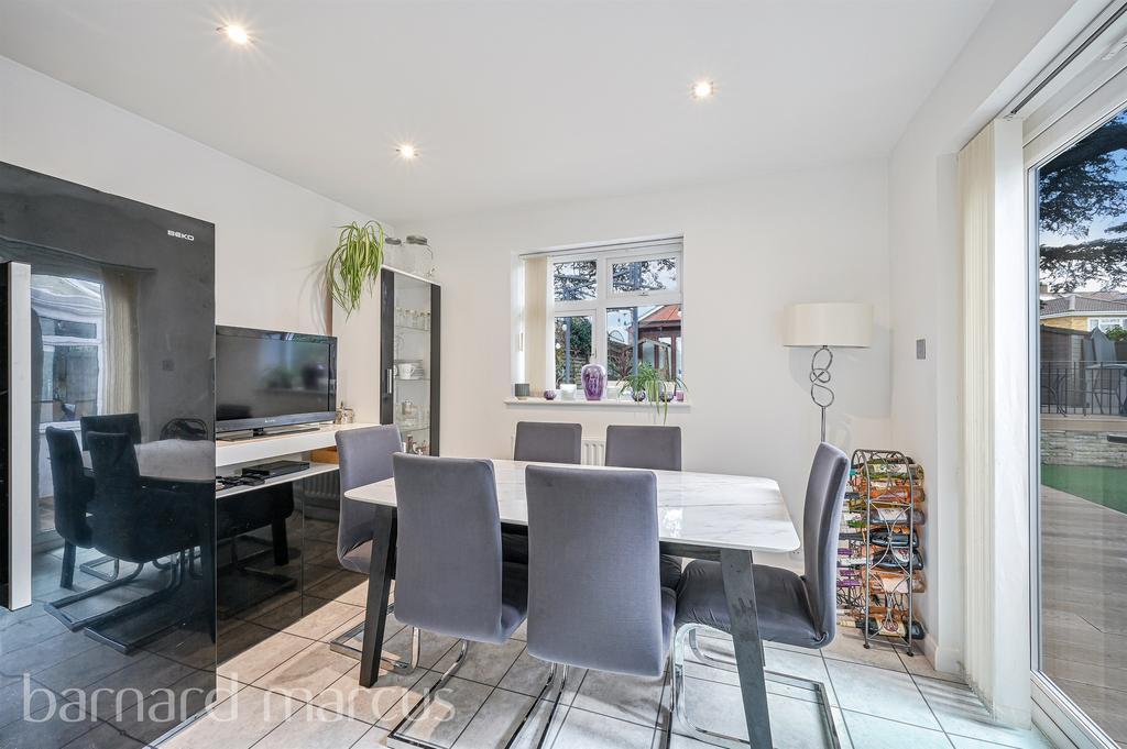 Open-plan living area, open plan living