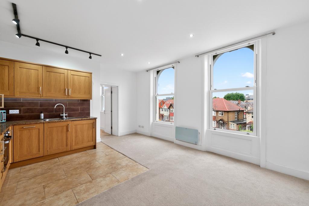 Open-plan living area