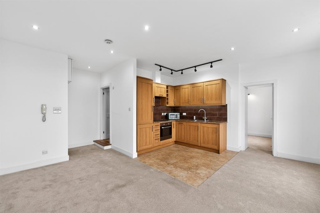 Open-plan living area
