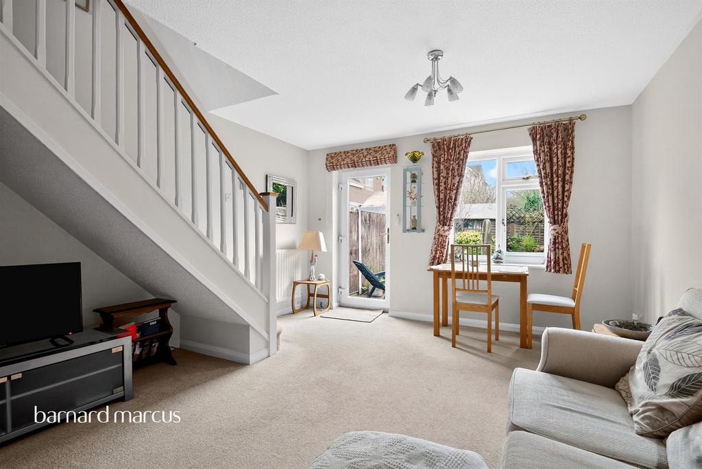 Open-plan living area