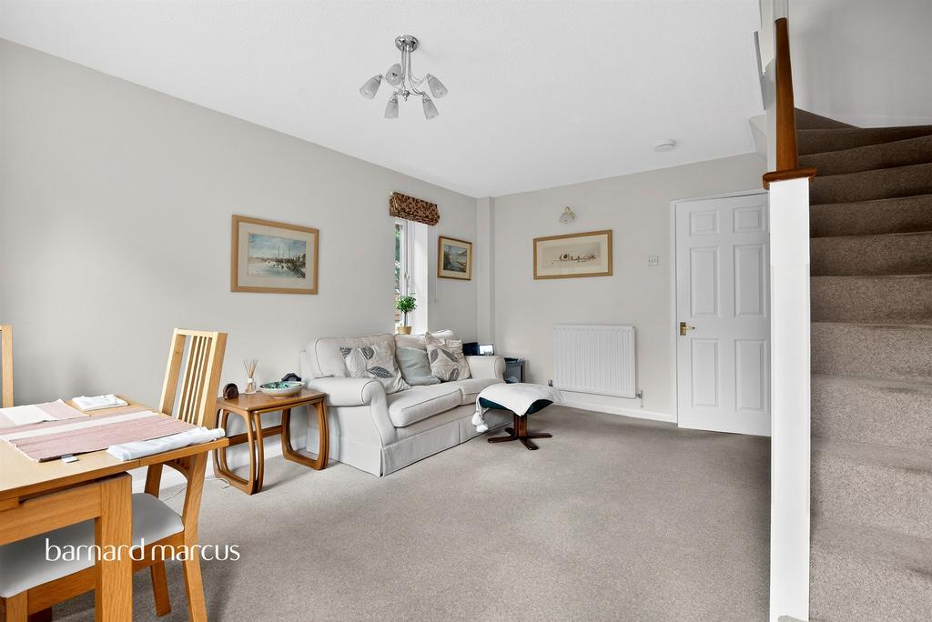 Open-plan living area