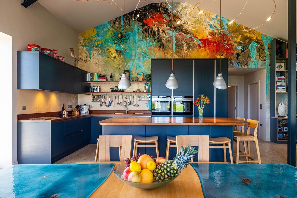 Open Plan kitchen, dining and sitting room