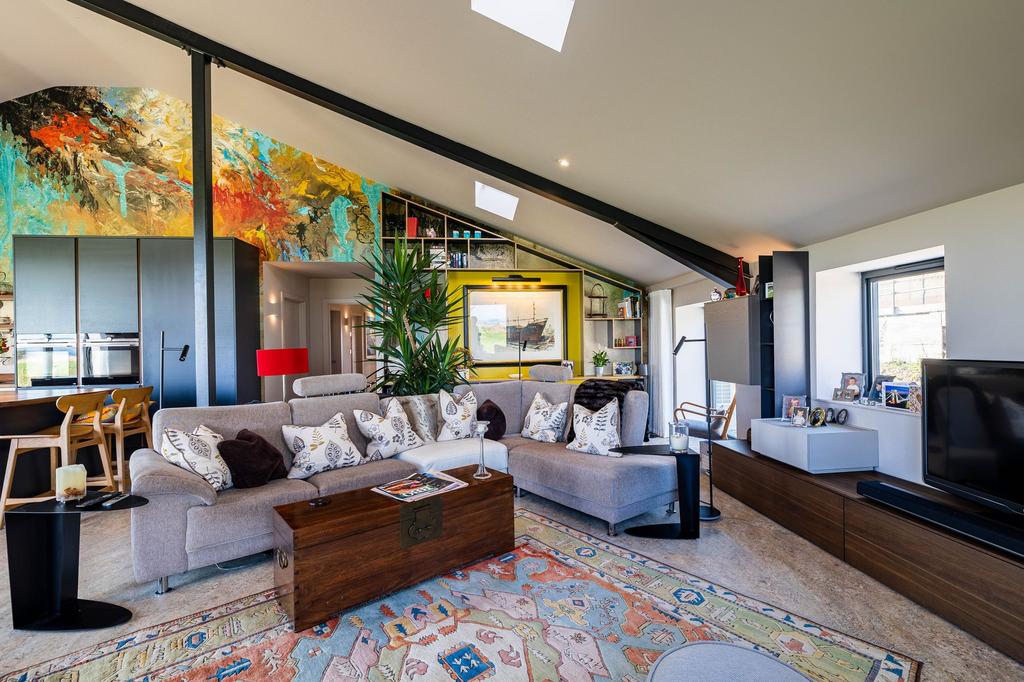 Open Plan kitchen, dining and sitting room