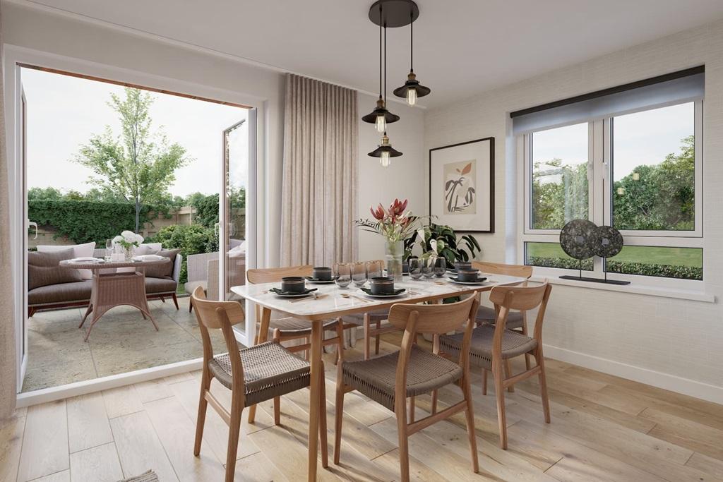 Dining space ideal for entertaining