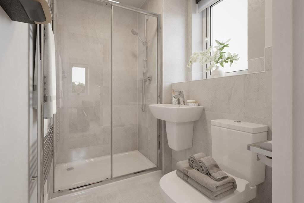 With private en suite
