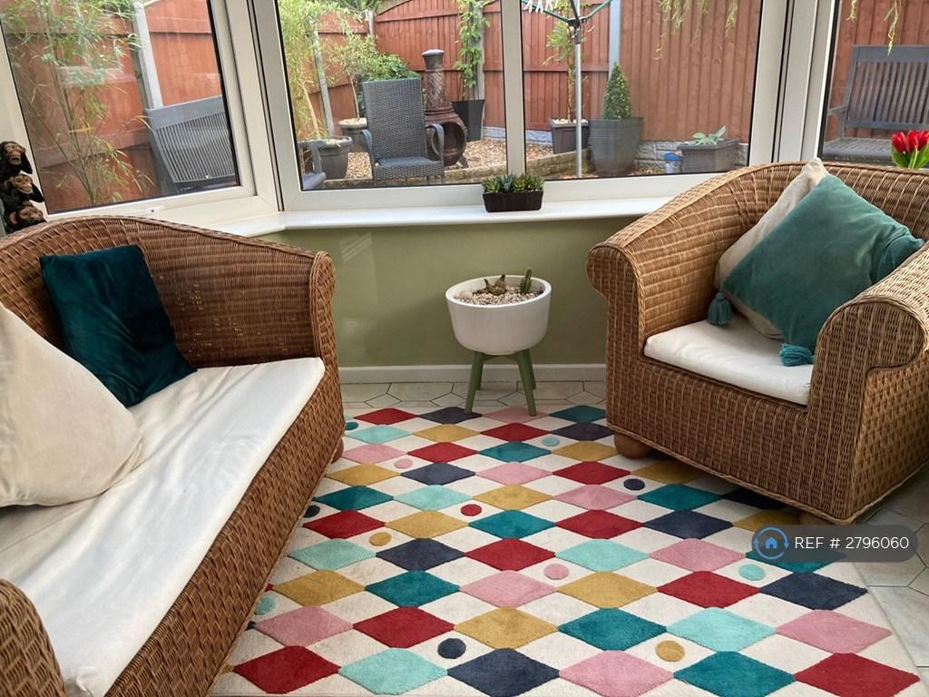 Conservatory &amp; Rear Garden After Decorating