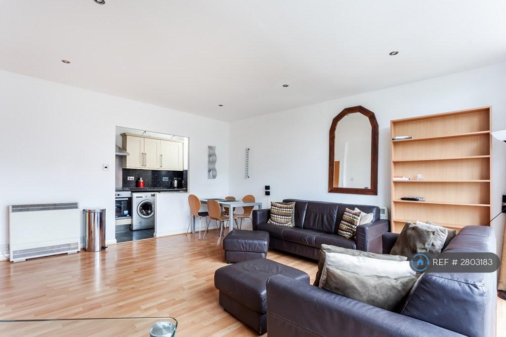 Living Room With Dining Area - View 2
