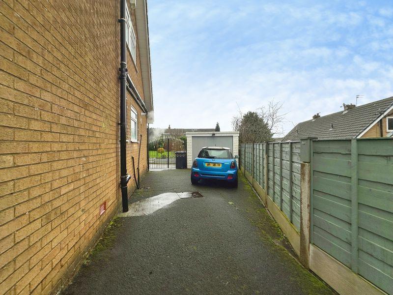 Driveway and Garage