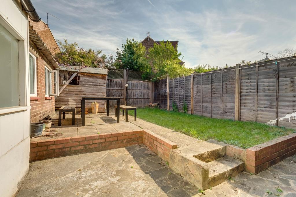 Patio view, garden