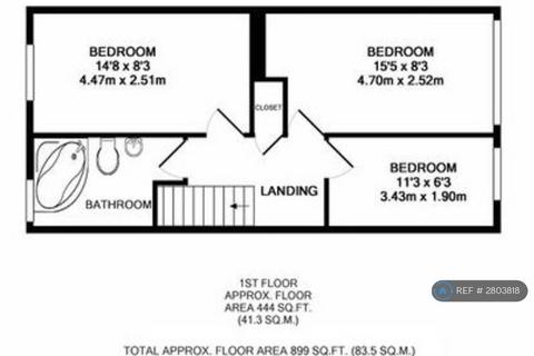 3 bedroom maisonette to rent, Odessa Road, London, E7