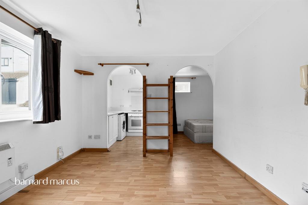 Open-plan living area