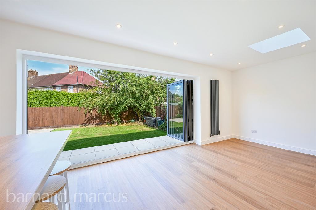 Open-plan living area