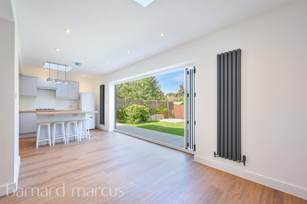 Open-plan living area, open plan living