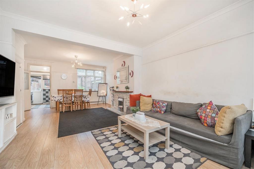 Open-plan living area, open plan living