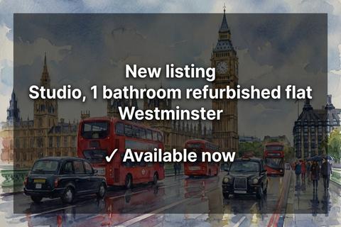 Studio to rent, Vauxhall Bridge Road
