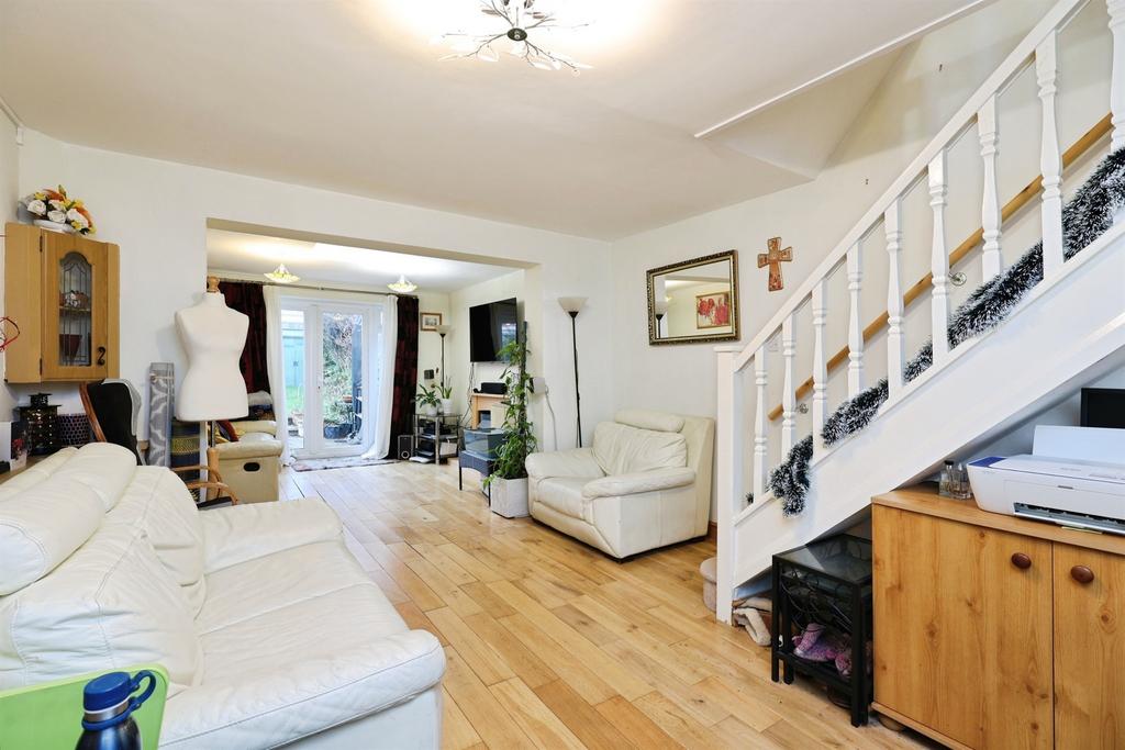 Open-plan living area, open plan living