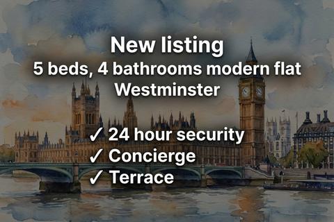5 bedroom flat to rent, Knightsbridge