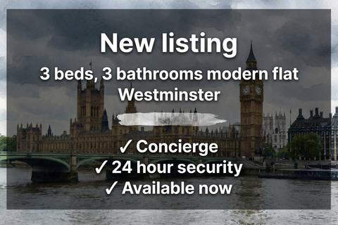 3 bedroom flat to rent, Rutland Gate