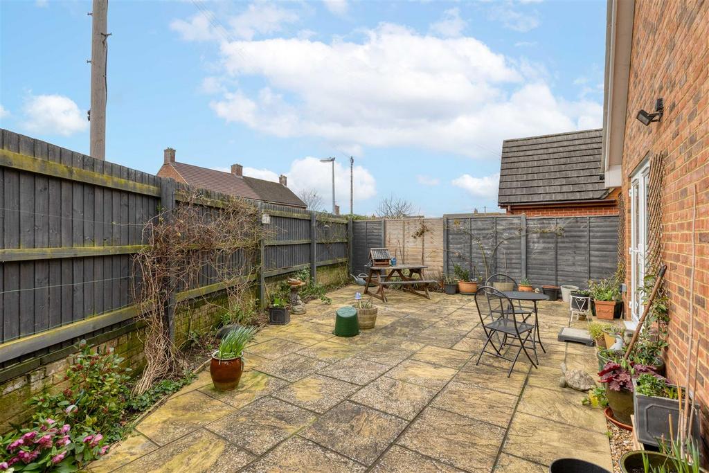 South westerly facing garden