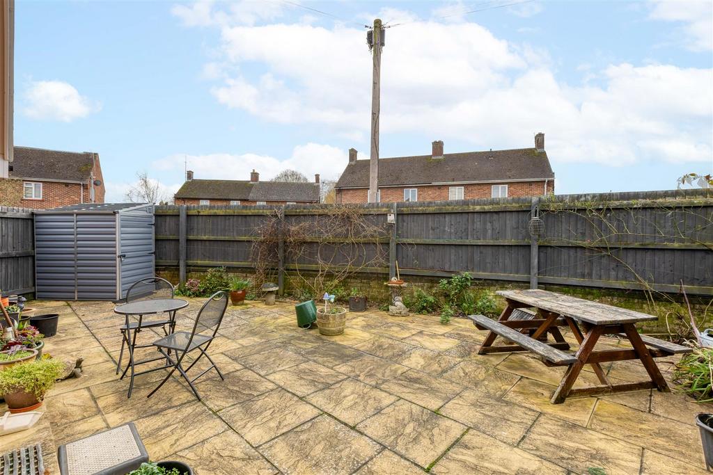 South westerly facing garden
