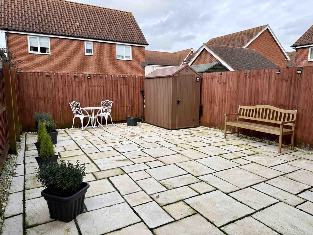 Rear garden