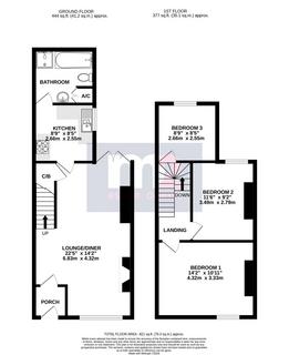 3 bedroom terraced house for sale, Ailesbury Street, Newport NP20